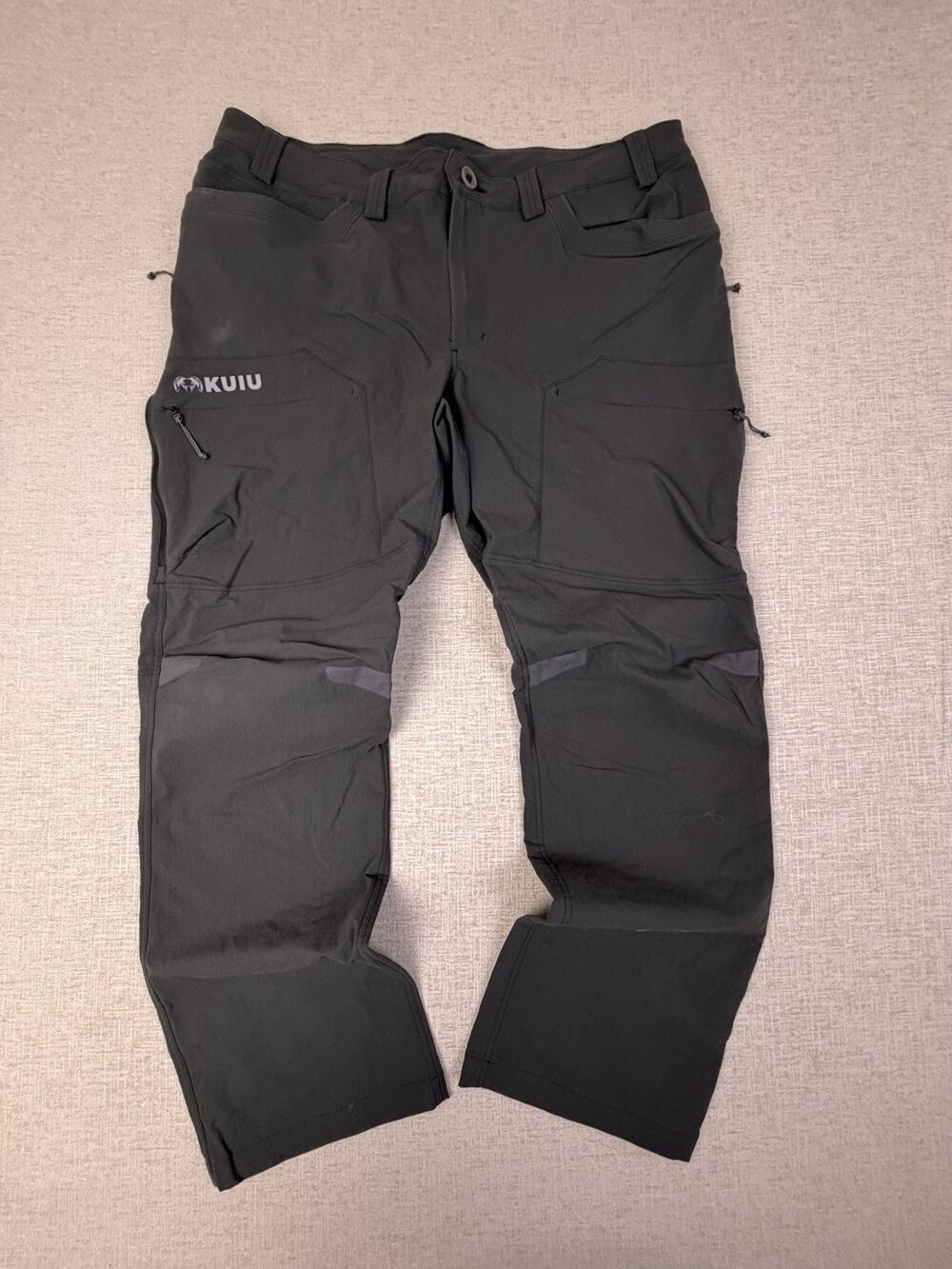 KUIU Kutana Stretch Hunting Pants Mens 42x32 Black Tactical Outdoor Nylon
